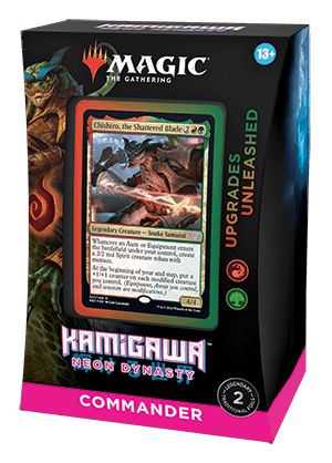 Magic the Gathering Kamigawa: Neon Dynasty Commander - Upgrades Unleashed