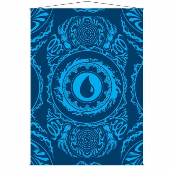 Wall Canvas Magic: The Gathering - Mana 7 Wall Scroll Island