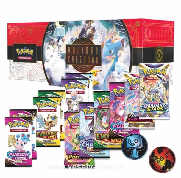 Pokémon Advent Calendar 2022 (6 boosters, 6 fun boosters, promos and more)