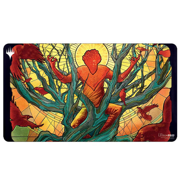 Magic playmat Dominaria United - The Raven Man