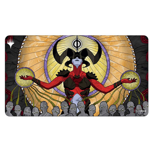 Magic playmat Dominaria United - Sheoldred, the Apocalypse