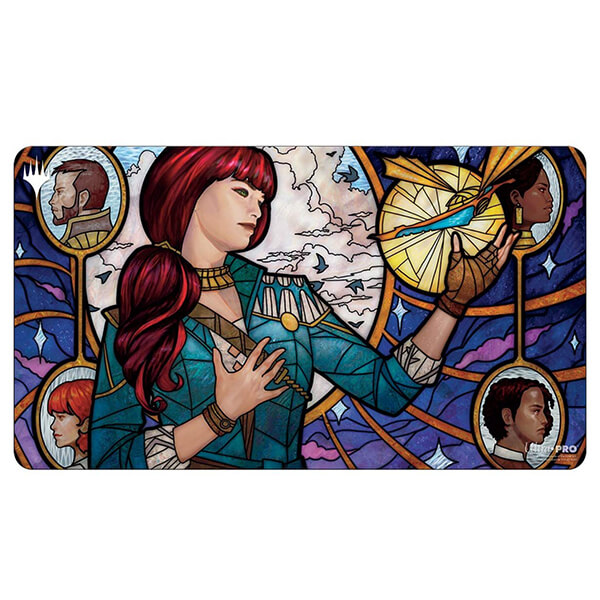Magic playing mat Dominaria United - Jhoira, Ageless Innovator