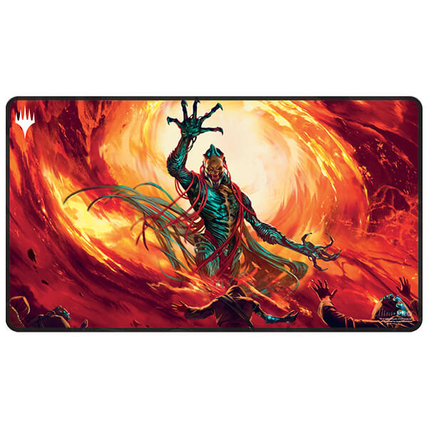 Magic playmat The Brothers' War - Gix, Yawgmoth Praetor Stitched
