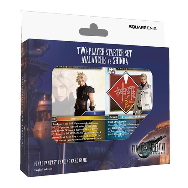 Final Fantasy TCG Two-Player Starter Set Avalanche vs Shinra
