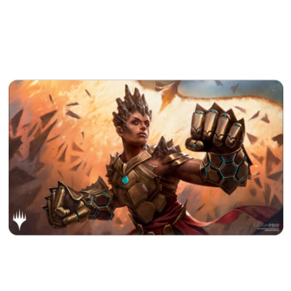 Magic playmat Phyrexia All Will Be One - Neyali, Suns' Vanguard