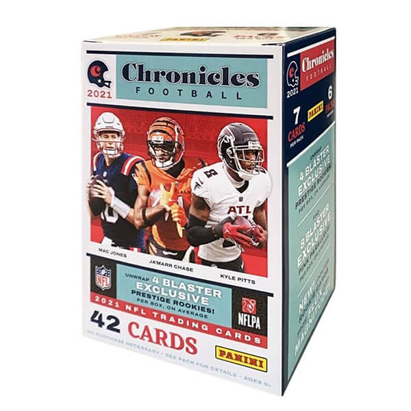 2021 NFL Cards Panini Chronicles Football - Blaster Box