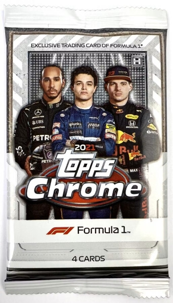 2021 Topps Chrome F1 Formula 1 Hobby Pack