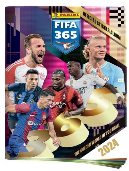 Soccer sticker album Panini FIFA 365 2023/2024 Adrenalyn - 2nd quality
