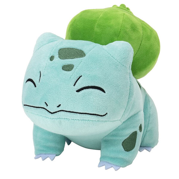Pokémon plush Bulbasaur (closed eyes) 20 cm