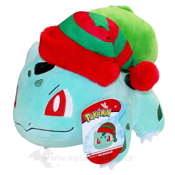 Pokémon plush Bulbasaur with hat 20 cm