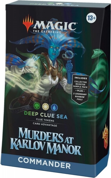 Magic the Gathering Murders at Karlov Manor Commander Deck - Deep Clue Sea