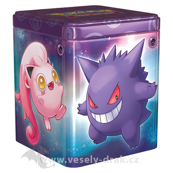 Pokémon Can Stacking Tin Psychic - Gengar