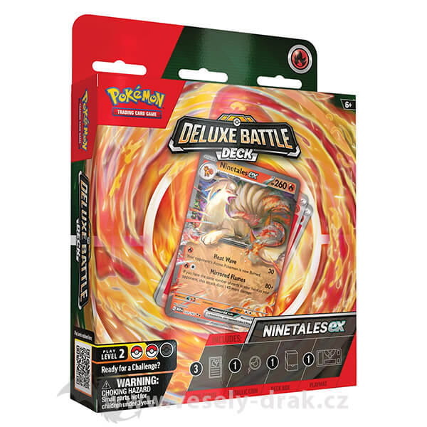 Pokémon Ninetales ex Deluxe Battle Deck - Intermediate to Advanced Players