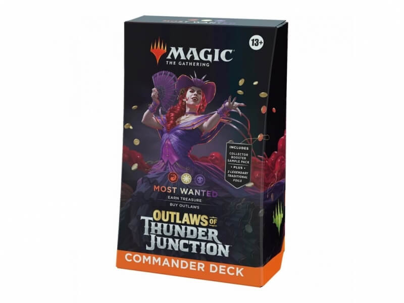 Magic the Gathering Outlaws of Thunder Junction Commander Deck - Most Wanted