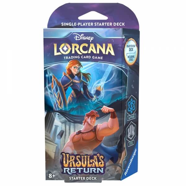 Disney Lorcana TCG: Ursulas' Return - Starter Deck - Sapphire and Steel