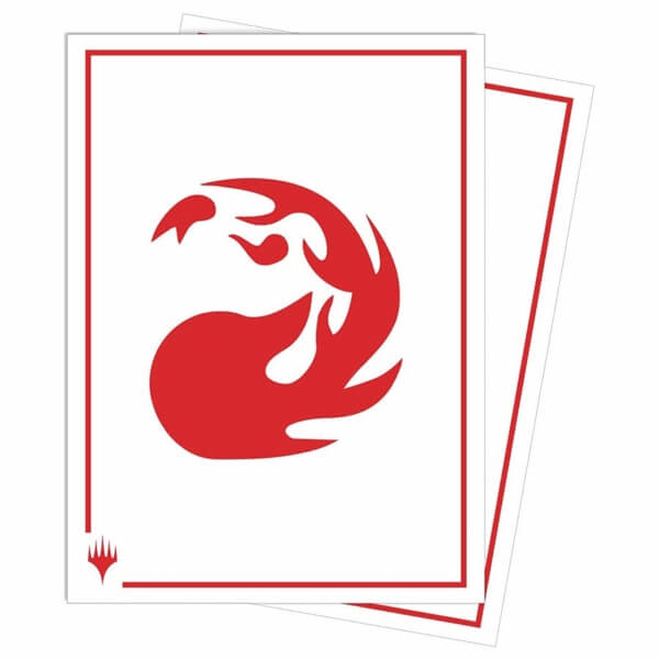 Card sleeves Magic: The Gathering - Mana 8 Mountain - 100 pcs
