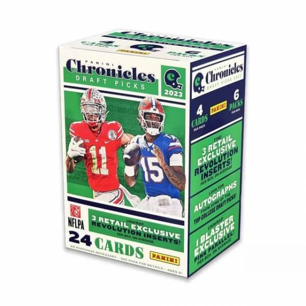 2023 NFL Cards Panini Chronicles Draft Picks Blaster Box