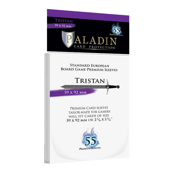 Paladin Tristan Standard European Sleeves (59x92 mm) - 55 pcs