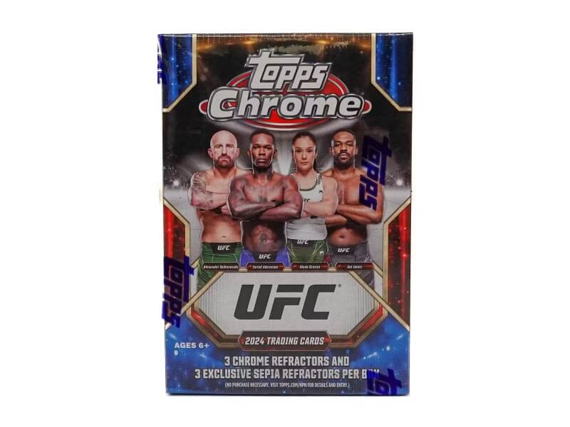 Topps UFC Chrome Blaster Box 2024 - MMA Collectible Cards