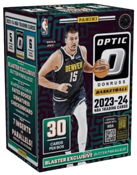 2023-2024 NBA Cards Panini Donruss Optic Basketball Blaster Box (Glitter Parallels)