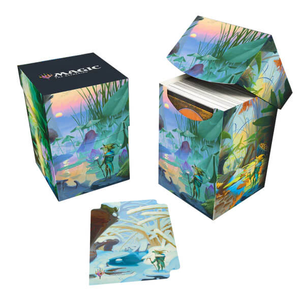 Magic card box Bloomburrow - Season Lands: Island (Summer)