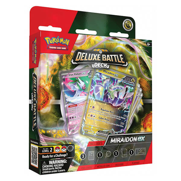 Pokémon Miraidon ex Deluxe Battle Deck - Intermediate to Intermediate Players