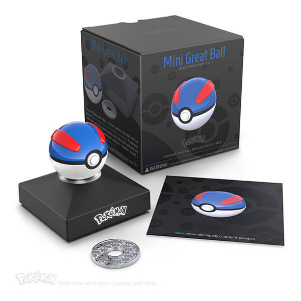 Pokémon Mini Replica Great Ball for Collectors (Mini Diecast Replica)