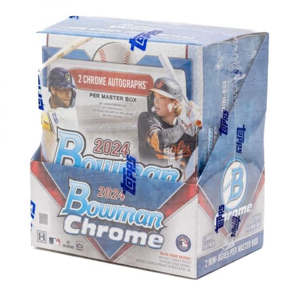 2024 Topps MLB Bowman Chrome Baseball Hobby Box