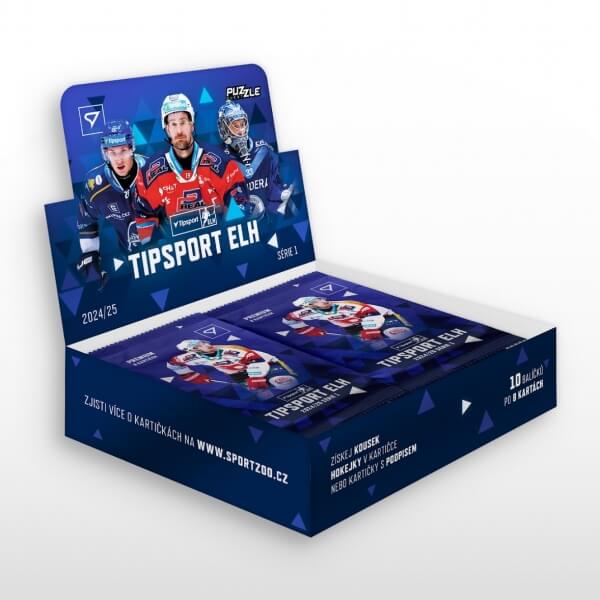 Hockey cards Tipsport ELH 23/25 Premium box 1st series
