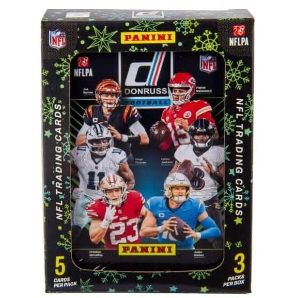 2024 Donruss NFL Football Winter Tin - American Football Cards