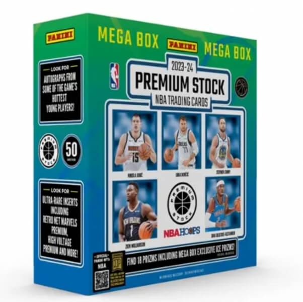 2023-2024 NBA Cards Panini Premium Stock Basketball Mega Box