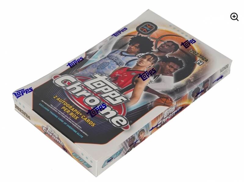 2023-2024 NBA Cards Topps Chrome Overtime Elite Basketball Hobby Box