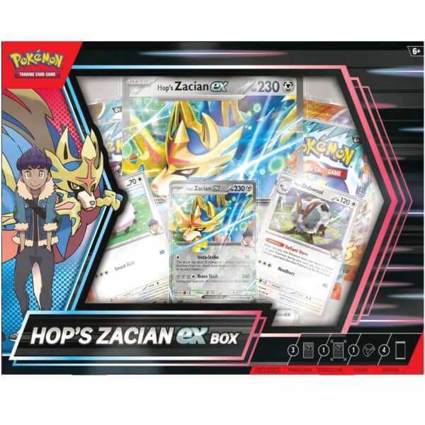 Pokémon Hop's Zacian ex Box - 2nd quality