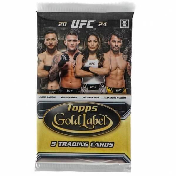 2024 Topps Gold Label UFC Hobby Pack - MMA Collectible Cards