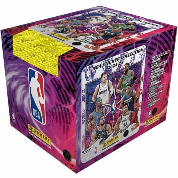 2024-2025 NBA Basketball Stickers - Booster Box