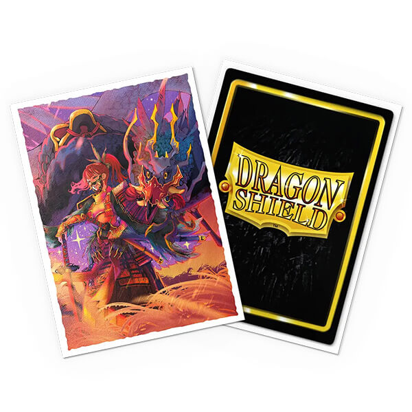 Matte Art Card Sleevs Standard Size Dragon Shield - The Fallen (by Ryo Kamei) - 100 pcs