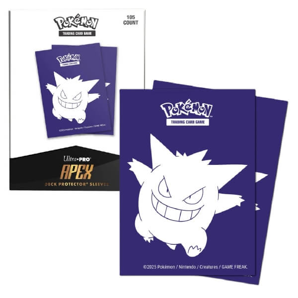 APEX Pokémon card sleeves - Gengar - 105 pcs