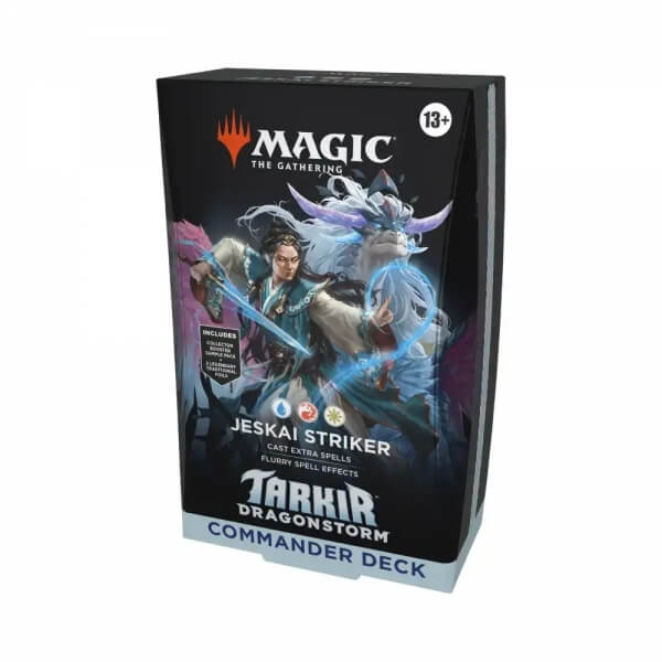Magic the Gathering Tarkir: Dragonstorm Commander Deck - Jeskai Strike (blue/red/white)