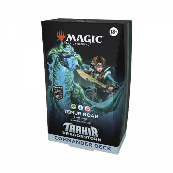 Magic the Gathering Tarkir: Dragonstorm Commander Deck - Temur Roar (green/blue/red)