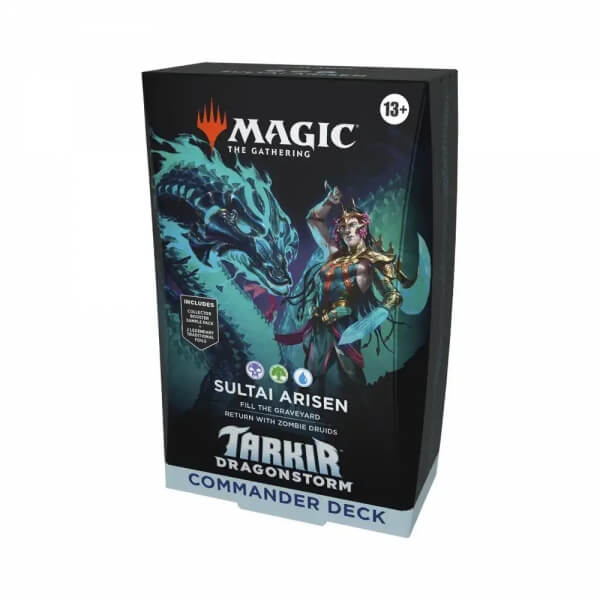 Magic the Gathering Tarkir: Dragonstorm Commander Deck - Sultai Arisen (black/green/blue)