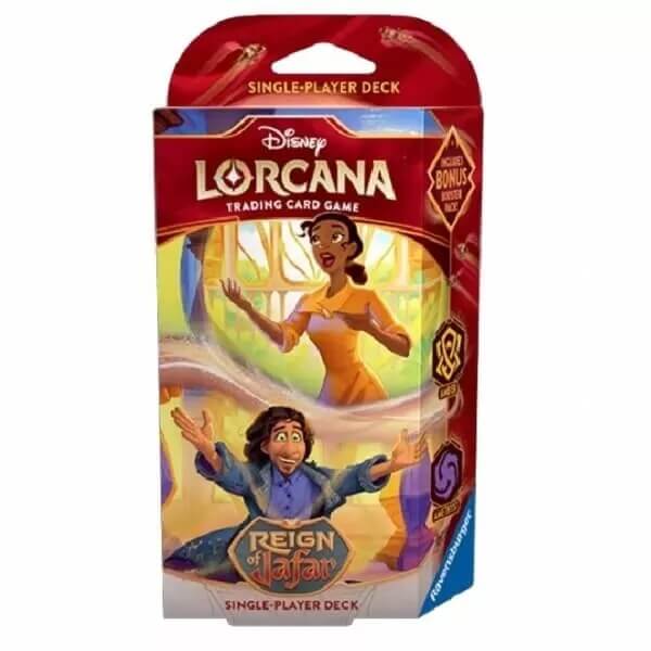 Disney Lorcana TCG: Reign of Jafar - Starter Deck - Tiana a Bruno (Amber and Amethyst)