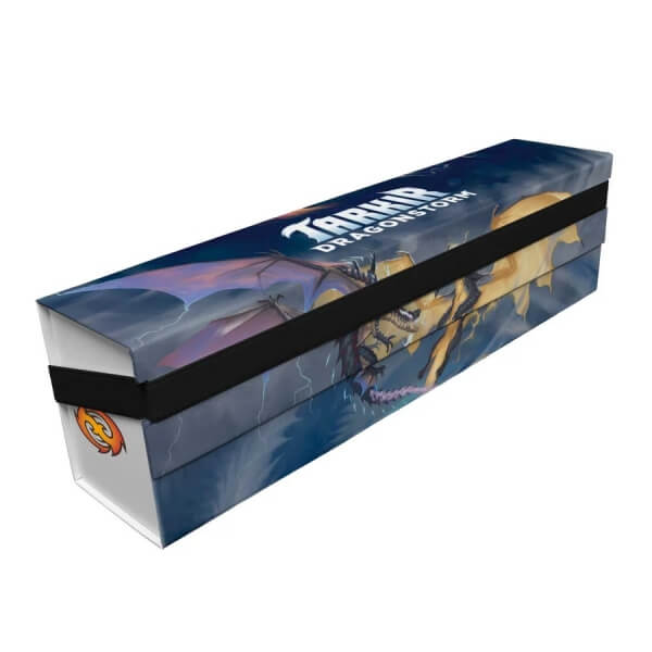 MTG Storage Box Tarkir Dragonstorm Bundle Key Art 500+ Flat Pack