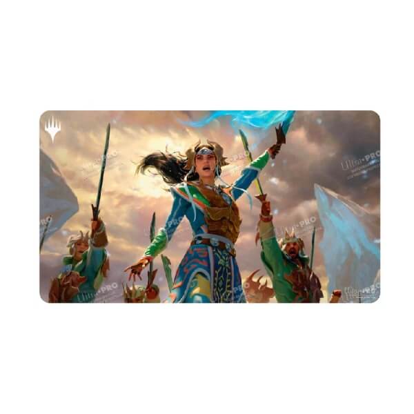 Playmat MTG - Tarkir Dragonstorm - Temur Roar