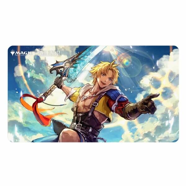 MTG Final Fantasy Playmat - Tidus, Yuna's Guardian