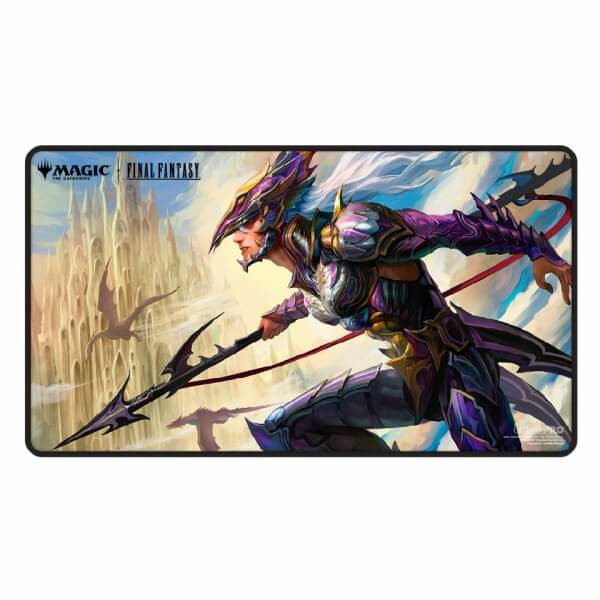 Playmat MTG Final Fantasy - Kain, Traitorous Dragoon (Black Stitched)