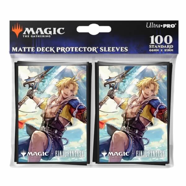 MTG Final Fantasy card sleeves - Tidus, Yuna's Guardian - 100 pcs