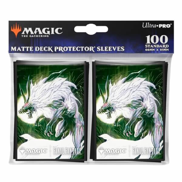 MTG Final Fantasy card sleeves - Summon: Fenrir - 100 pcs