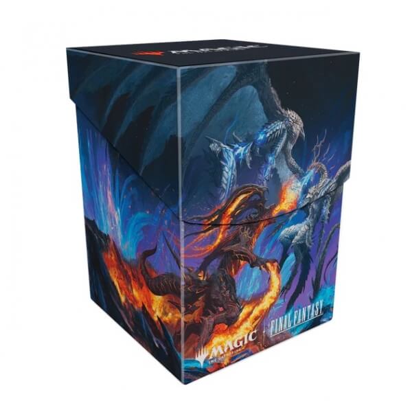 MTG card box 100+ Final Fantasy Bahamut and Ifrit