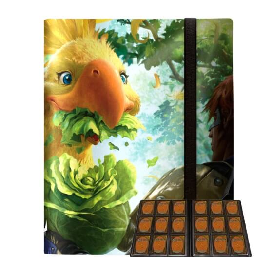 UltraPro 9-Pocket Pro-Binder for 360 cards Final Fantasy Gysahl Greens Chocobo