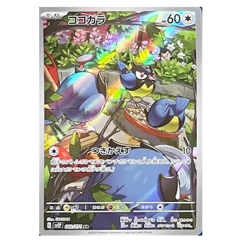 Pokémon Japanese single card Rookidee 082/071 AR Clay Burst＆Snow Hazard